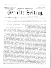 Allgemeine Österreichische Gerichtszeitung