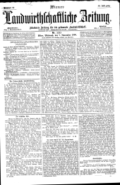 Wiener Landwirtschaftliche Zeitung