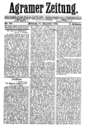 Agramer Zeitung