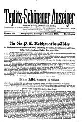 Teplitz-Schönauer Anzeiger