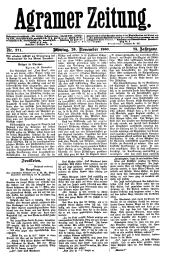 Agramer Zeitung