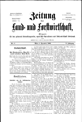 Zeitung für Landwirtschaft