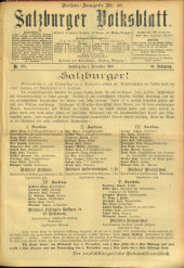 Salzburger Volksblatt: unabh. Tageszeitung f. Stadt u. Land Salzburg