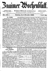 Znaimer Wochenblatt