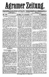 Agramer Zeitung