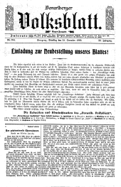 Vorarlberger Volksblatt