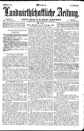 Wiener Landwirtschaftliche Zeitung