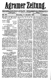 Agramer Zeitung
