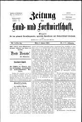 Zeitung für Landwirtschaft