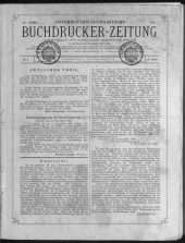 Buchdrucker-Zeitung