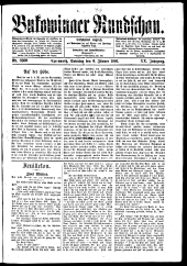 Bukowinaer Rundschau