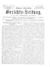 Allgemeine Österreichische Gerichtszeitung