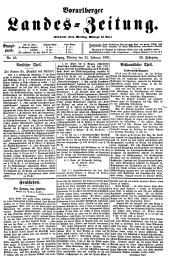 Vorarlberger Landes-Zeitung