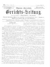 Allgemeine Österreichische Gerichtszeitung