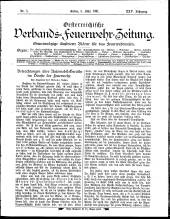 Österreichische Verbands-Feuerwehr-Zeitung