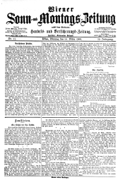 Wiener Sonn- und Montags-Zeitung