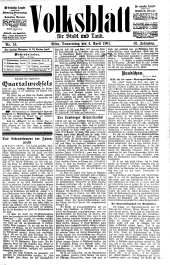 Volksblatt für Stadt und Land