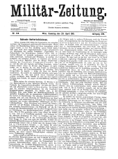 Militär-Zeitung