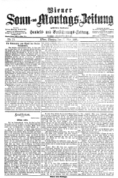 Wiener Sonn- und Montags-Zeitung