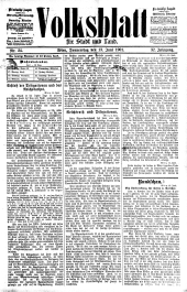 Volksblatt für Stadt und Land