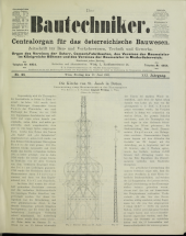 Der Bautechniker