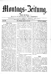 Montags Zeitung