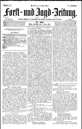 Forst-Zeitung