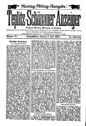 Teplitz-Schönauer Anzeiger