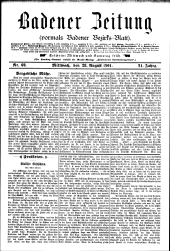 Badener Zeitung