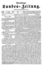 Vorarlberger Landes-Zeitung
