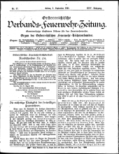 Österreichische Verbands-Feuerwehr-Zeitung