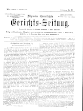 Allgemeine Österreichische Gerichtszeitung