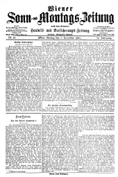 Wiener Sonn- und Montags-Zeitung