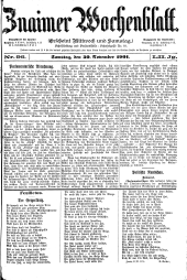 Znaimer Wochenblatt