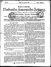 Österreichische Verbands-Feuerwehr-Zeitung