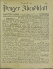 Prager Abendblatt