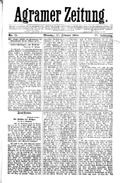 Agramer Zeitung