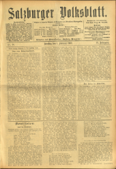 Salzburger Volksblatt: unabh. Tageszeitung f. Stadt u. Land Salzburg