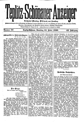 Teplitz-Schönauer Anzeiger