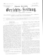 Allgemeine Österreichische Gerichtszeitung