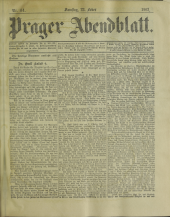 Prager Abendblatt