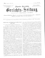 Allgemeine Österreichische Gerichtszeitung