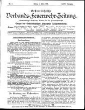 Österreichische Verbands-Feuerwehr-Zeitung