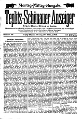 Teplitz-Schönauer Anzeiger