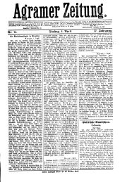 Agramer Zeitung