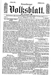 Vorarlberger Volksblatt