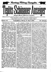 Teplitz-Schönauer Anzeiger