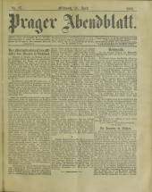 Prager Abendblatt