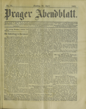 Prager Abendblatt