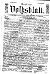 Vorarlberger Volksblatt